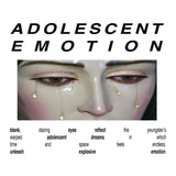 ADOLESCENT EMOTION (tears) (cropped test print)